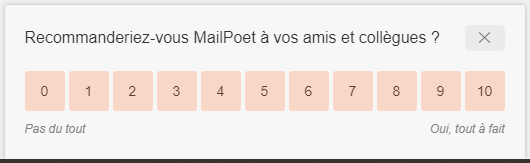 Noter MailPoet