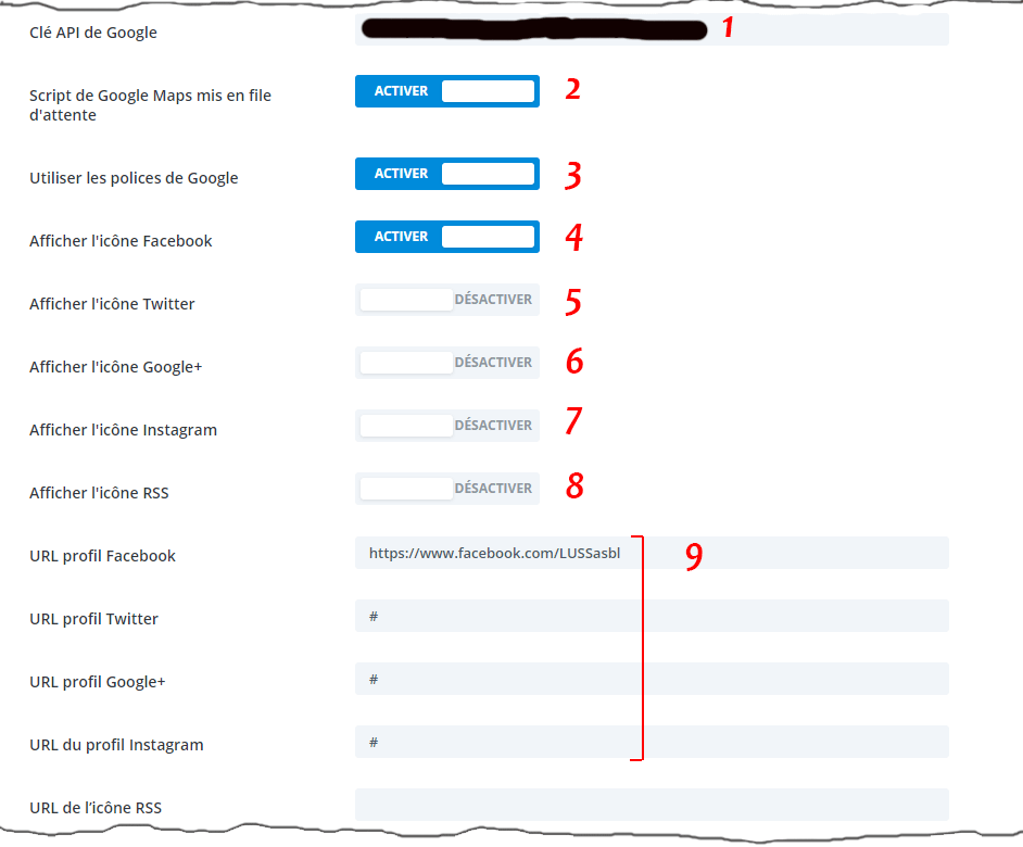 Divi : options générales II