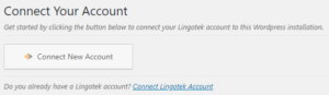 Lingotek connect